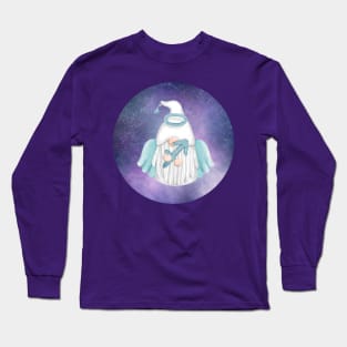 Angel Astro Gnomes Sagittarius Long Sleeve T-Shirt